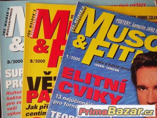 Muscle&fitness,starší čísla 97-2007, viz.foto Cena dohodou, – fotografie 4