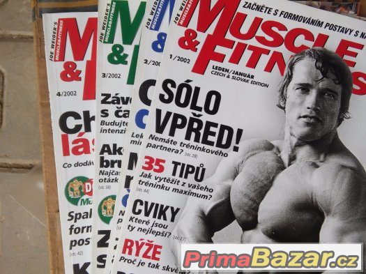Muscle&fitness,starší čísla 97-2007, viz.foto Cena dohodou, – fotografie 5