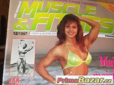 Muscle&fitness,starší čísla 97-2007, viz.foto Cena dohodou,