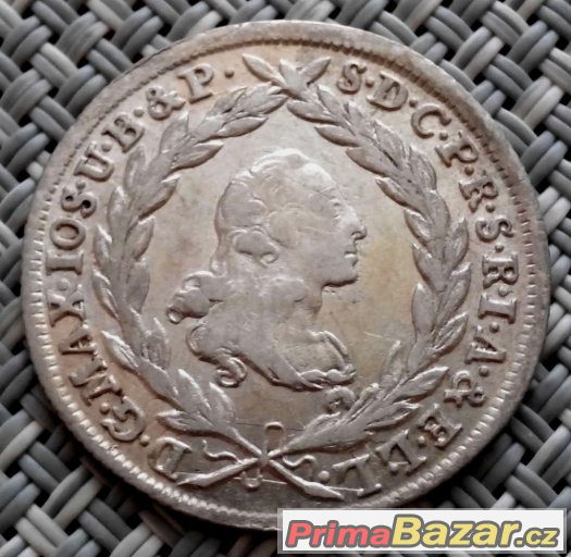 10 krejcarů 1775 Maxmilián III Bavorsko - 198 – fotografie 2