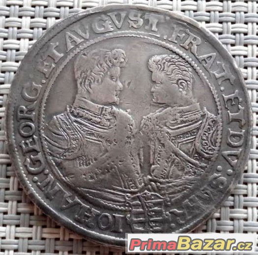 Tolar 1606 HR, Christian II., Sasko - M.12 – fotografie 2