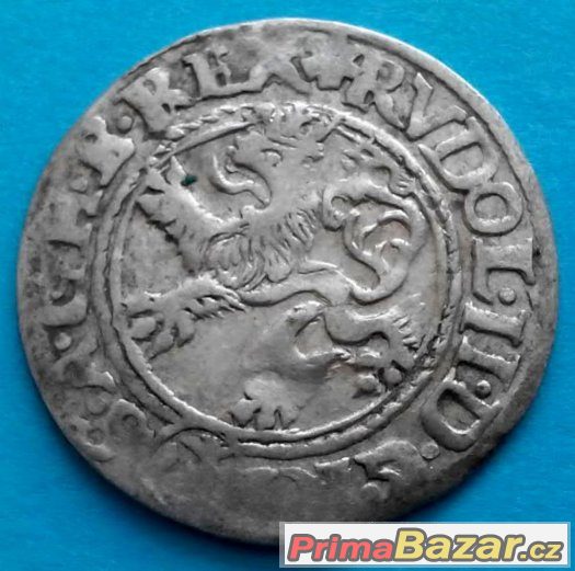 Bílý groš 1583 Jáchymov, Rudolf II. - 058 – fotografie 2