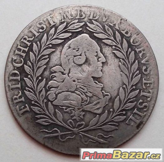 20 krejcarů 1763 CLR, Friedrich Christian - 135 – fotografie 2