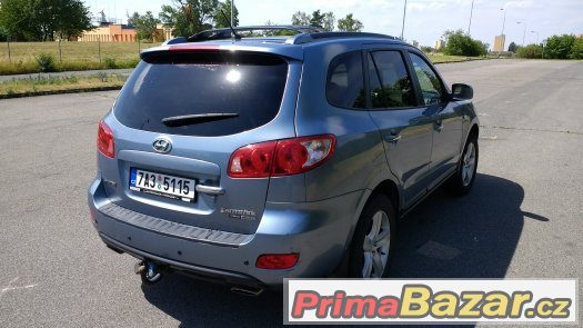 Hyundai SantaFe 2,2CRDi 114kW, 2007, 1.majitel, kůže, tažné – fotografie 3