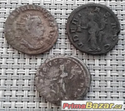 Soubor Ag Antoniniány, starý Řím - 214