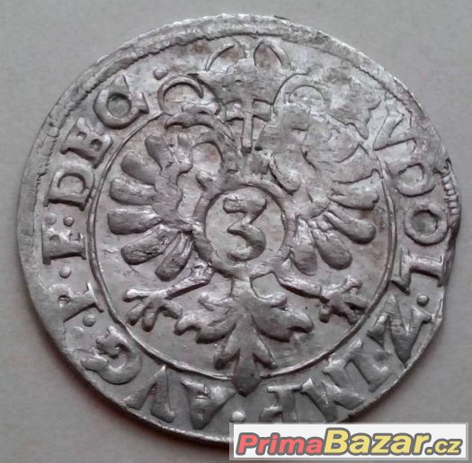 3 krejcary 1598, Johann I., Pfalz - 134 – fotografie 1