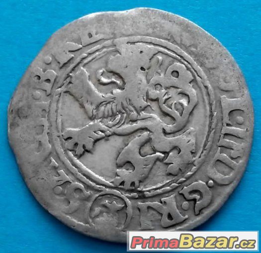 Bílý groš 1582 Jáchymov, Rudolf II. - 060 – fotografie 2