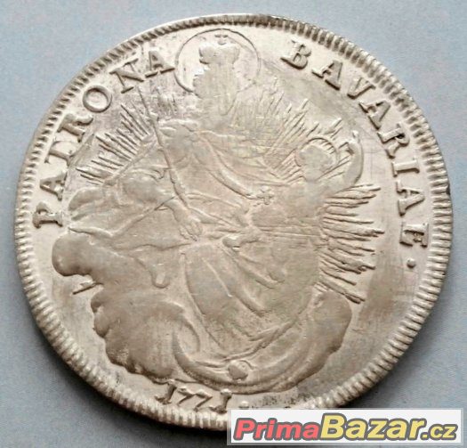 Tolar 1771 A, Maxmilián III., Bavorsko - 186 – fotografie 1