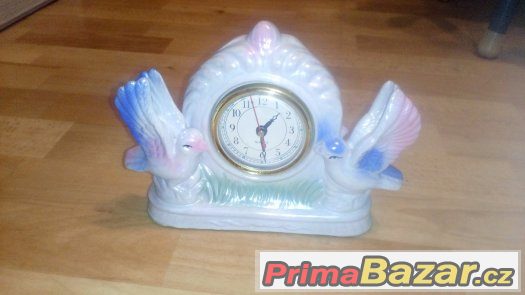 Porcelánové hodiny – fotografie 2