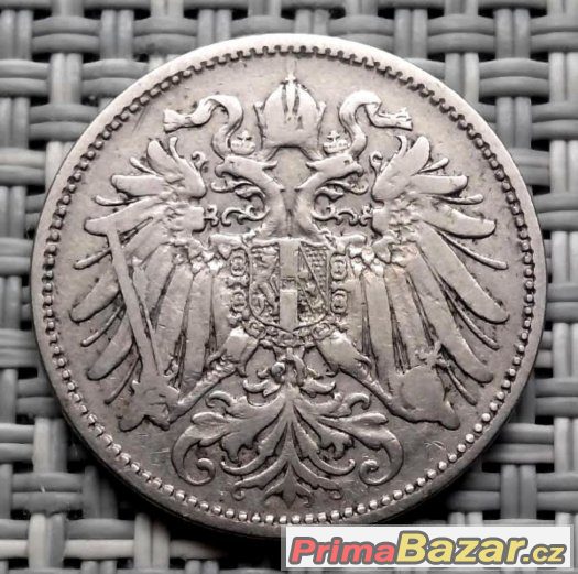 20 heller 1892 Vídeň, František Josef I. - 322 – fotografie 2