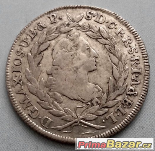 20 krejcarů 1766, Maxmilián III. Josef - 196 – fotografie 2