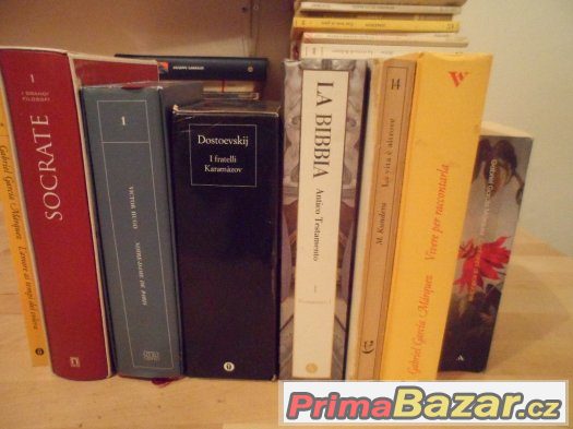 9 knih - Literatura v italstině. – fotografie 1