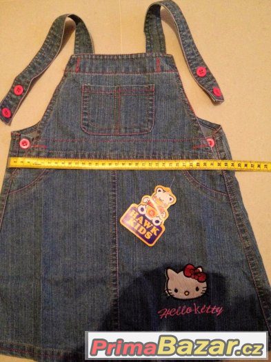 Riflová sukýnka Hello Kitty. – fotografie 4