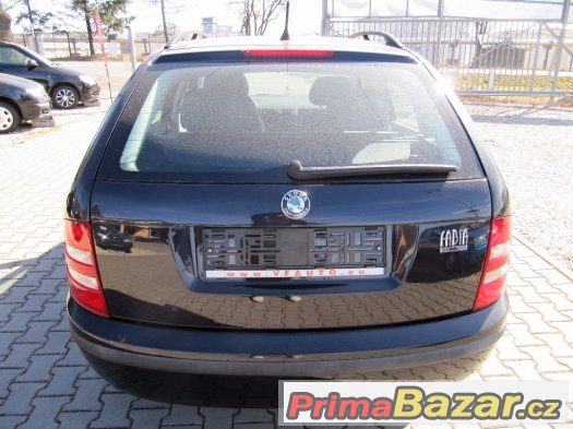 Škoda Fabia 1.4 i Comfort,55 kw,klimatizace,el.okna, – fotografie 5