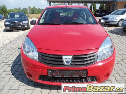 Dacia Sandero 1,4 MPi Ambiance,KLIMA,SERVO,ALU+ZIMNÍ KOLA. – fotografie 3
