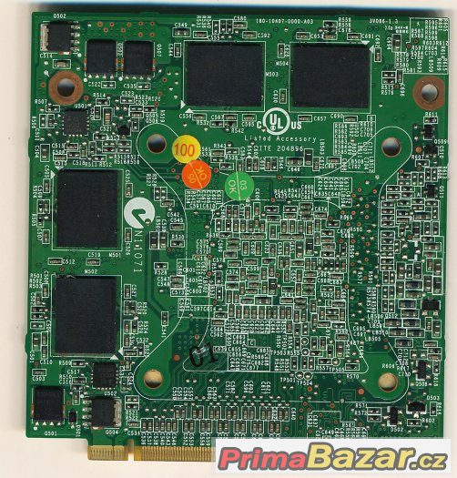 Nvidia 9500M G84-625-A2 VG.8PG06.005 DDR2 512MB MXM II Acer – fotografie 2