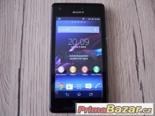 Sony Xperia M, 5MPx foto,NFC,4GB,microSD slot. Černá. – fotografie 1