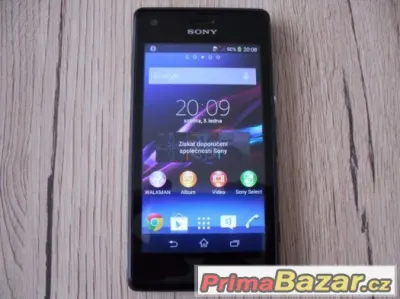 Sony Xperia M, 5MPx foto,NFC,4GB,microSD slot. Černá.