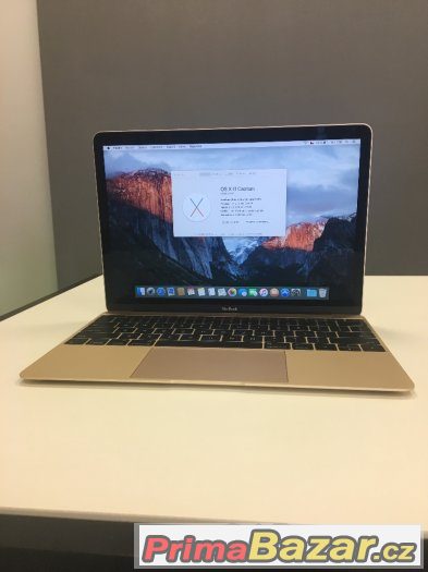 MacBook Retina 12" Gold – fotografie 1
