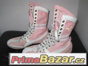 Růžové Puma Schattenboxen , boxerská obuv vel.41 – fotografie 1