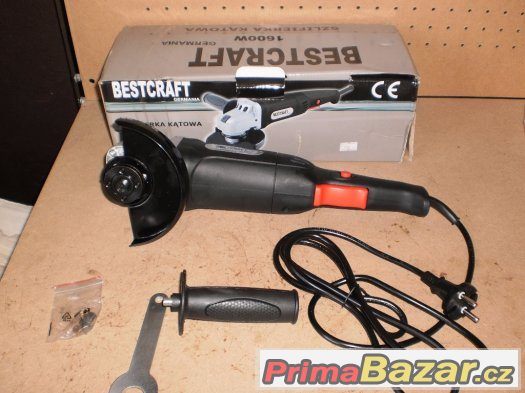 UHLOVÁ BRUSKA 125MM +2 REZ.KOUČE GRÁTIS /flexa- – fotografie 2