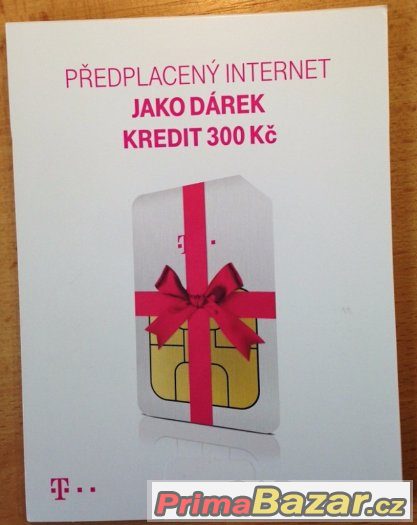 předplacená SIM T-mobile – fotografie 1