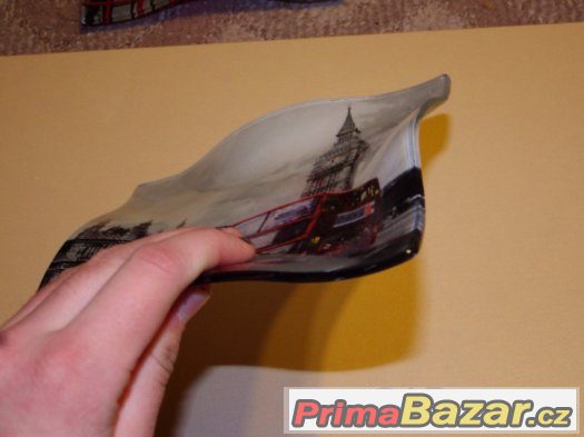 Skleněné talířky Londýn – fotografie 2