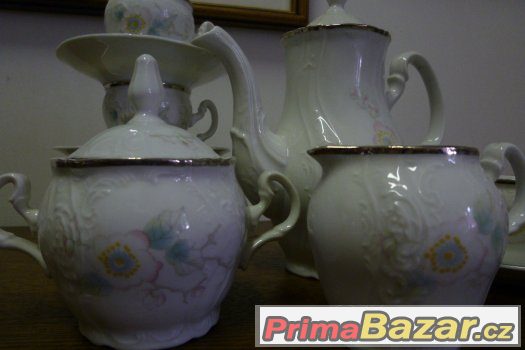 Servis Bernadotte CL Thun 1794 Ag. Stříbro jabloňový květ – fotografie 1