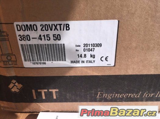 Kalové čerpadlo Lowara DOMO 20VXT/B – fotografie 4