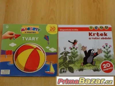 Magnetická kniha Krteček