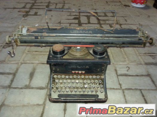 Starožitný psací stroj Urania – fotografie 2