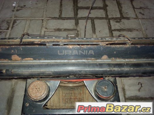 Starožitný psací stroj Urania – fotografie 3