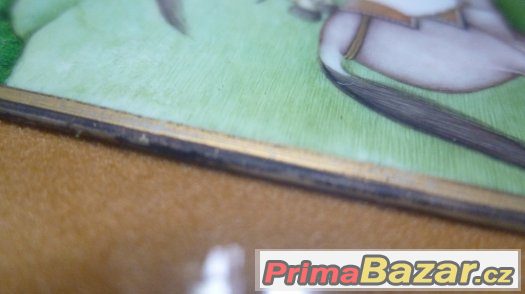Princezna hraje polo - obraz Indie Persie - slonovina – fotografie 4