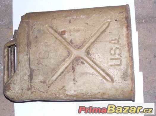 kanystr U.S.A. 2.svět.válka – fotografie 1