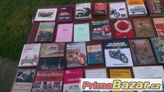 Prodám mnoho knih, příruček,návodů pro auto moto. – fotografie 1