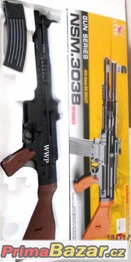 Samopal Typ NSM 303B polokov  na airsoft mechanická – fotografie 3