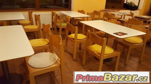 Vybavení jídelny - stoly a židle – fotografie 1