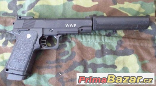 Airsoft zbraň D-1-A BERETTA kovová - Manuální – fotografie 3