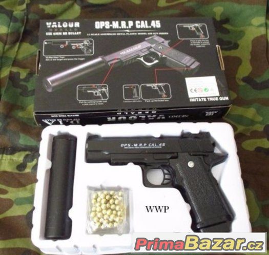 Airsoft zbraň D-1-A BERETTA kovová - Manuální – fotografie 4