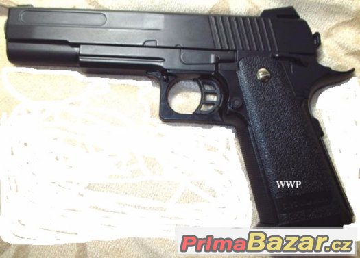 Airsoft replika COLT M-1911 celokovová Typ K-9 – fotografie 1