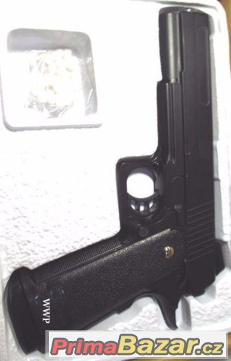 Airsoft replika COLT M-1911 celokovová Typ K-9 – fotografie 4