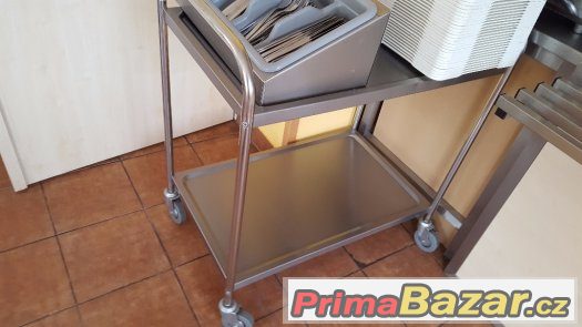 Vozík se zásobníkem na příbory - gastro – fotografie 3