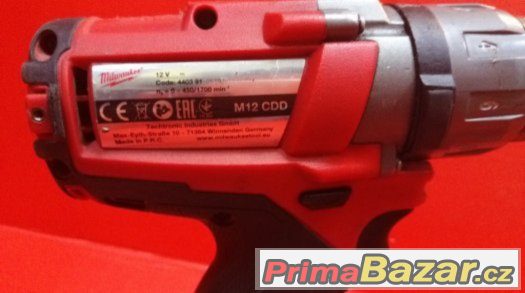 Aku šroubovák Milwaukee M012 – fotografie 2