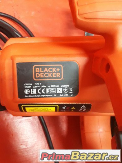 Okružní pila Black and Decker CS 1250L – fotografie 2