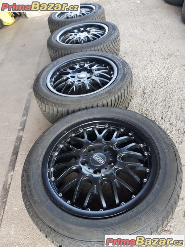 sada alu kola černý lak Dotz germ 5x112 7jx16 et35