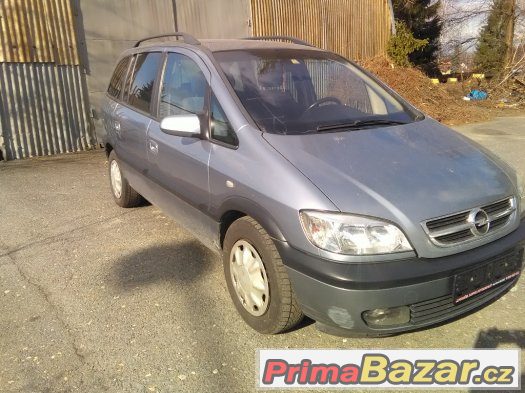 Opel Zafira 2.0 DTi R.v. 7/2004 7 Míst. Vadná spojka – fotografie 2
