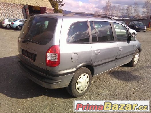 Opel Zafira 2.0 DTi R.v. 7/2004 7 Míst. Vadná spojka – fotografie 4