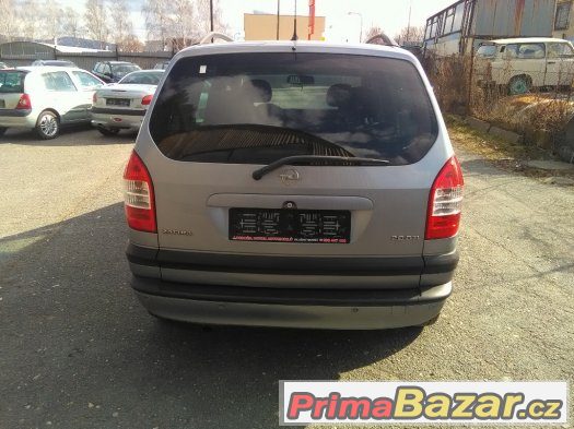 Opel Zafira 2.0 DTi R.v. 7/2004 7 Míst. Vadná spojka – fotografie 5