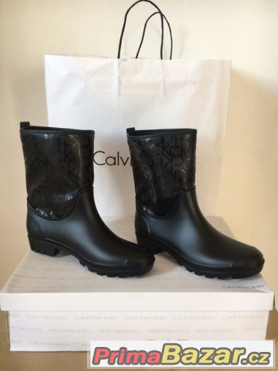 Dámské holínky Calvin Klein vel 40 NOVÉ – fotografie 1
