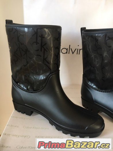 Dámské holínky Calvin Klein vel 40 NOVÉ – fotografie 2